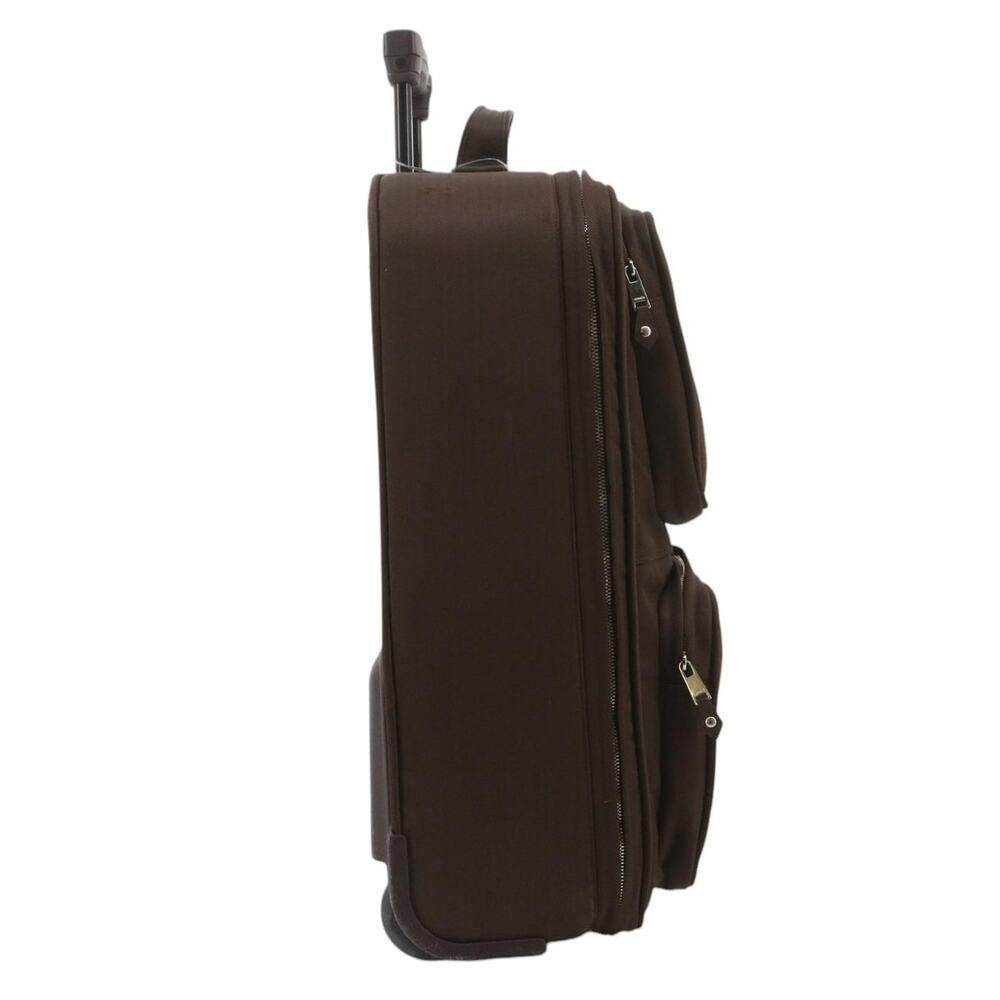 Hermes Vintage Suitcase Carry-On Acapulco Brown Rolling Bag Travel Luggage Rare - Picture 6 of 16